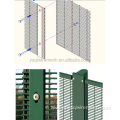 358 anti-climb galvanized security welded mesh fence